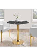 Modway Verne 28" Artificial Marble Dining Table