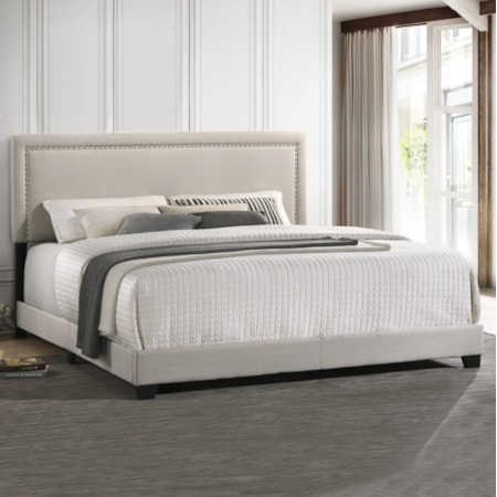 Zion Queen Upholstered Bed