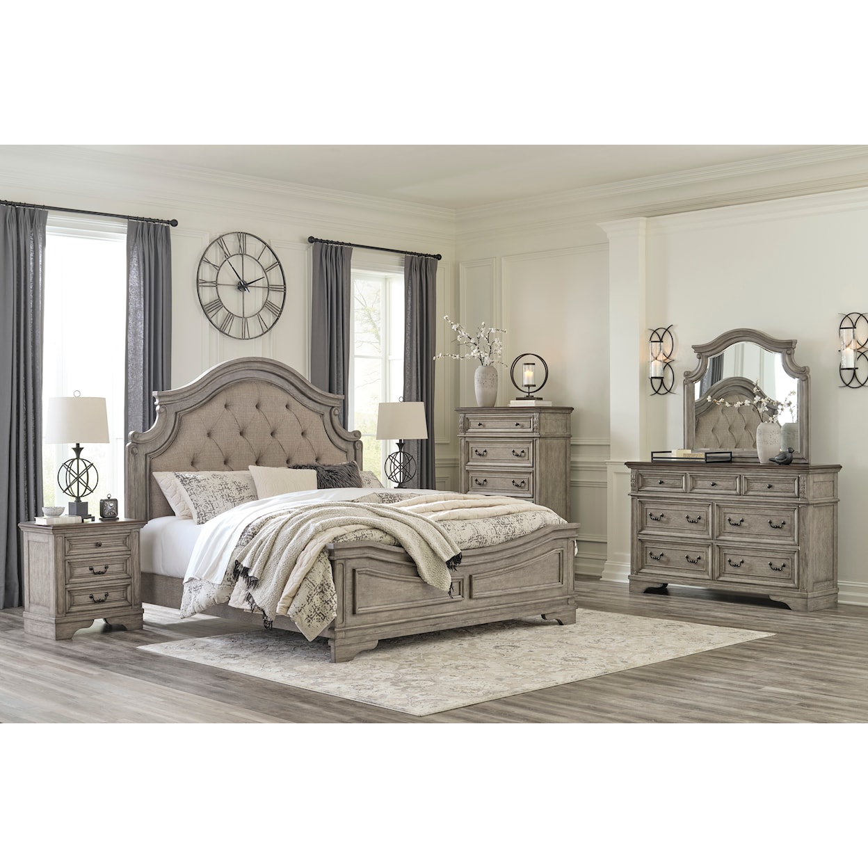 Ashley Signature Design Lodenbay King Bedroom Set