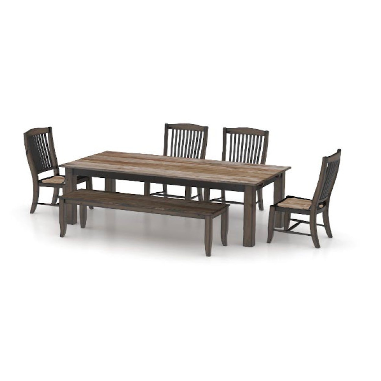 Canadel Champlain 6-Piece Dining Set