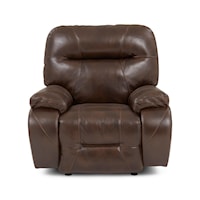 Casual Power Swivel Glider Recliner with USB Charging Port