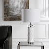 Uttermost Table Lamps Calia White Table Lamp