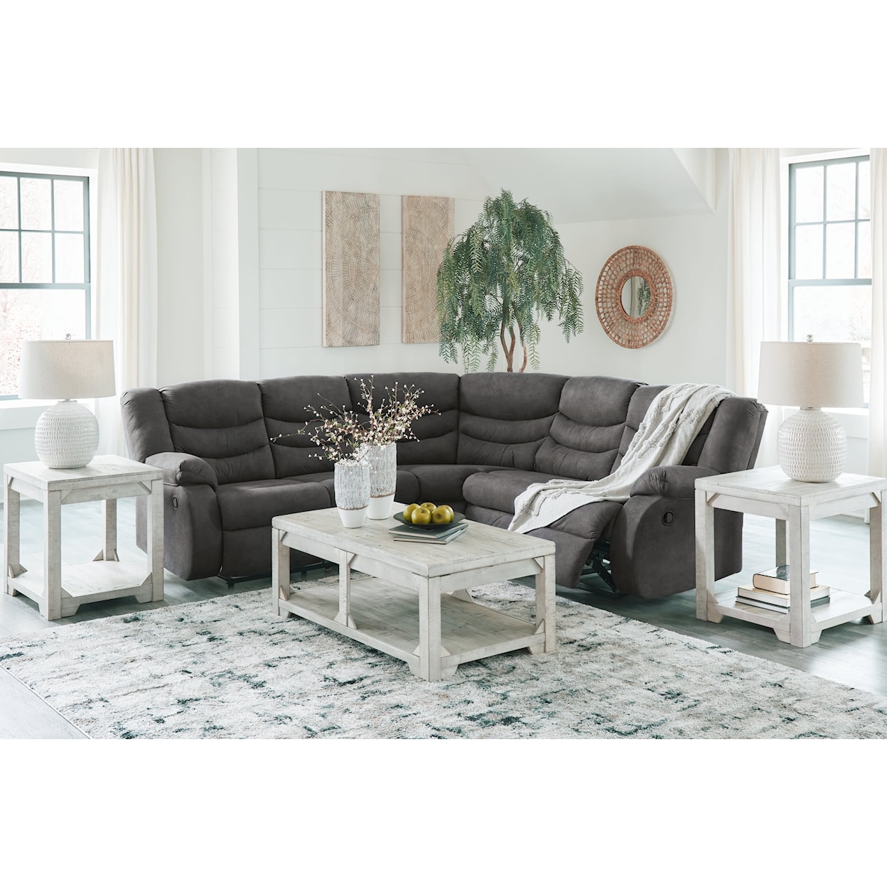Signature Design by Ashley Partymate Reclining Sectional