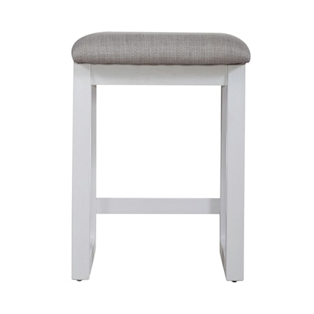 Upholstered Console Stool