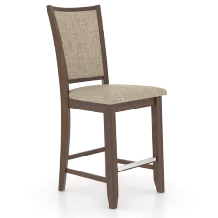 Upholstered Fixed Stool