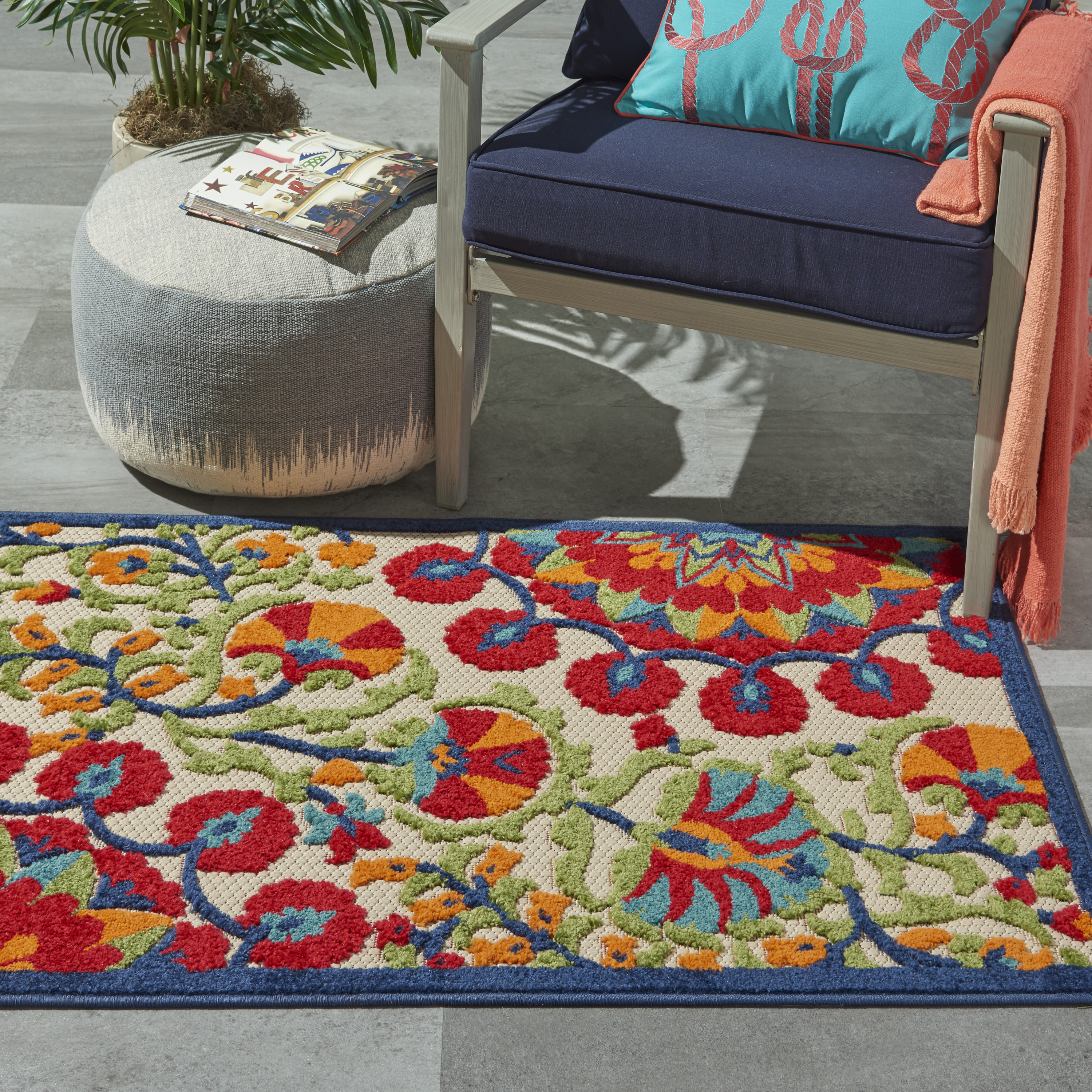 Nourison Aloha 2'8" x 4'  Rug