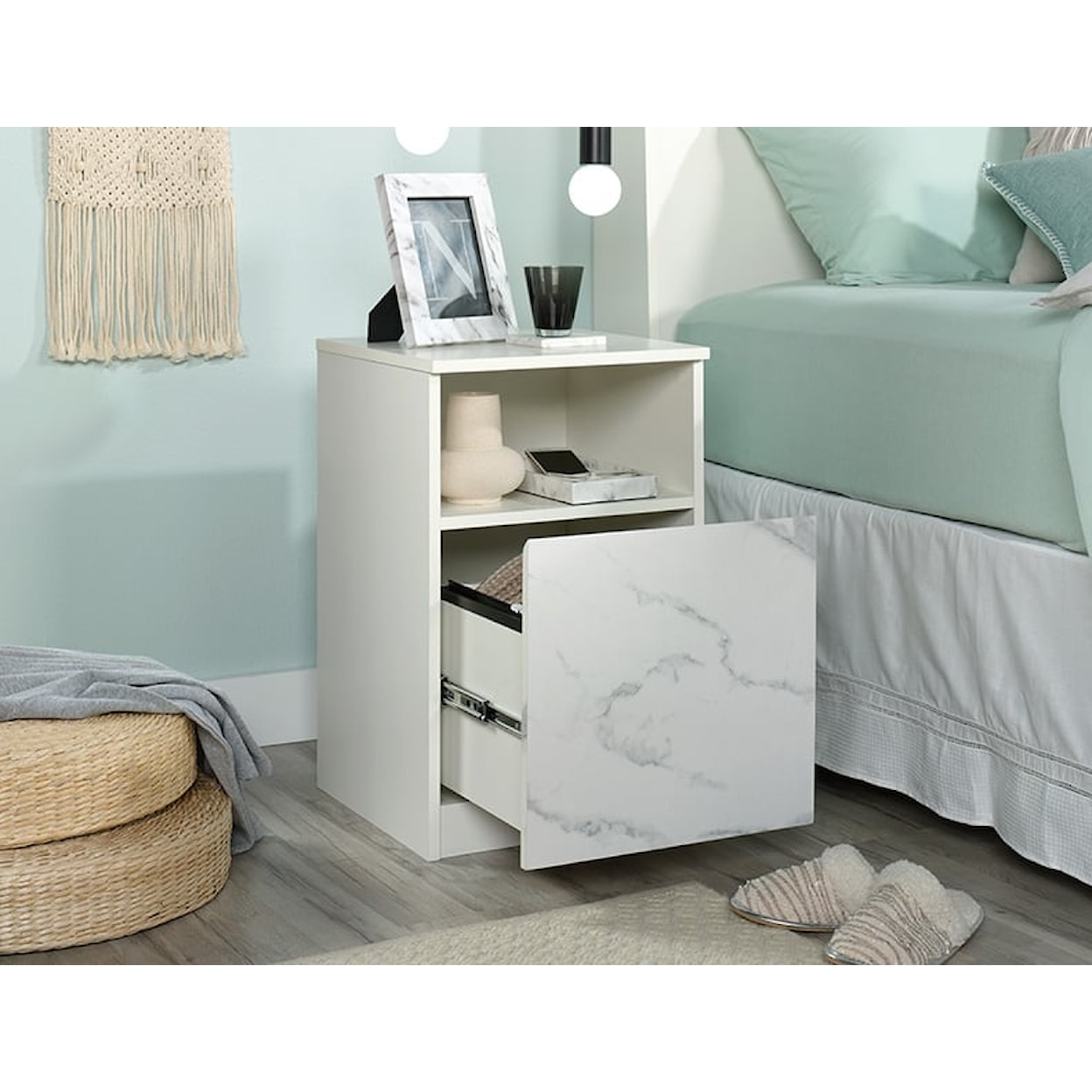 Sauder Hudson Court Bedside Table