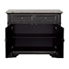 C2C Coast to Coast Imports Two Door Two Drawer Cabinet