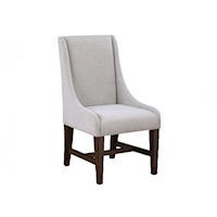 Auburn Transitional Upholstered Dining Arm Chair