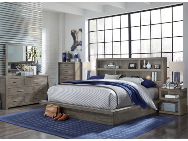 5-Piece Queen Platform Bedroom Set