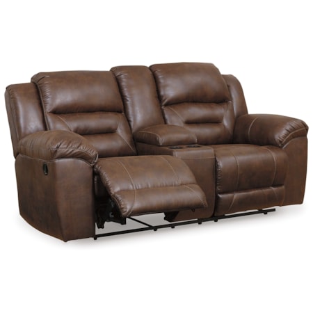 Dbl Rec Pwr Loveseat W/ Console