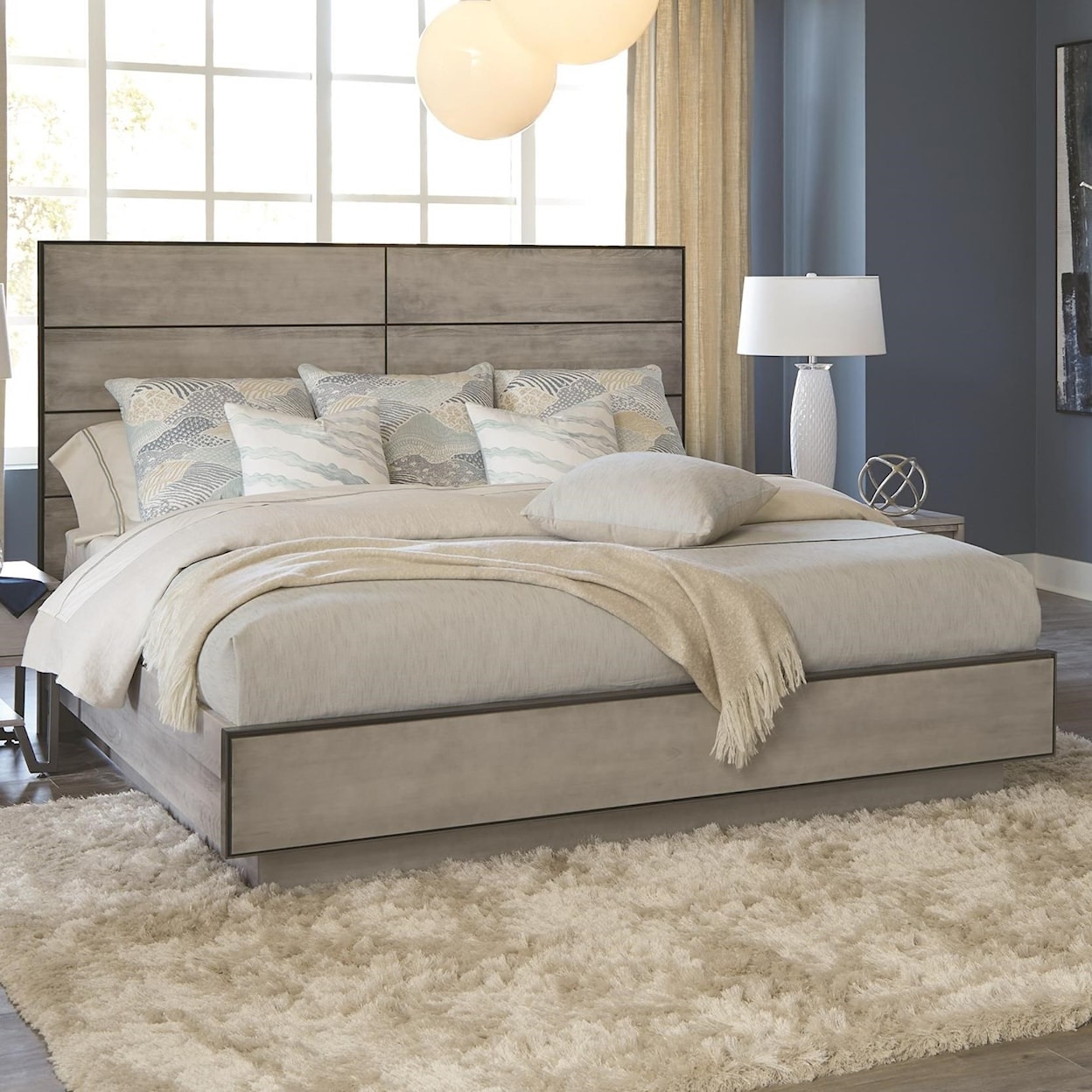 Durham Milestone King Plinth Platform Bed