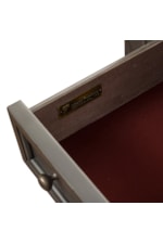 Liberty Furniture Americana Farmhouse Transitional 9-Drawer Dresser and Landscape Mirror Set