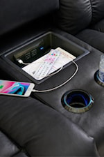 Upgrade your cupholder console with our Power Bundle, includes electrical outlets, USB outlets, and light-up cupholders