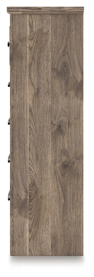 Signature Design by Ashley Rusticott Five Drawer Chest
