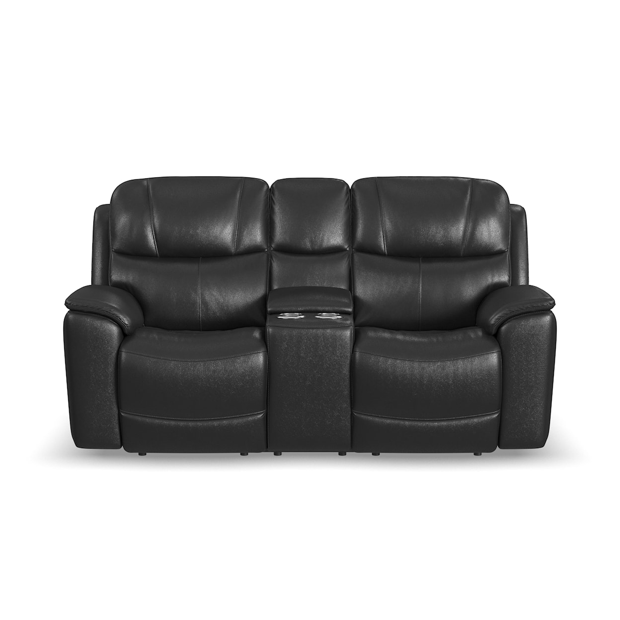 Flexsteel Crew Power Reclining Console Loveseat