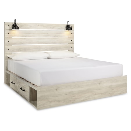 King Panel Bed