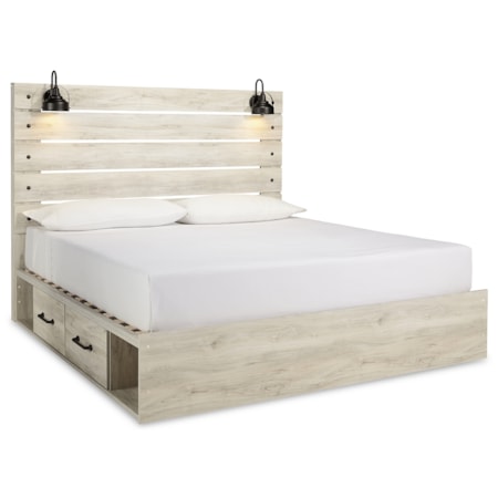 King Panel Bed