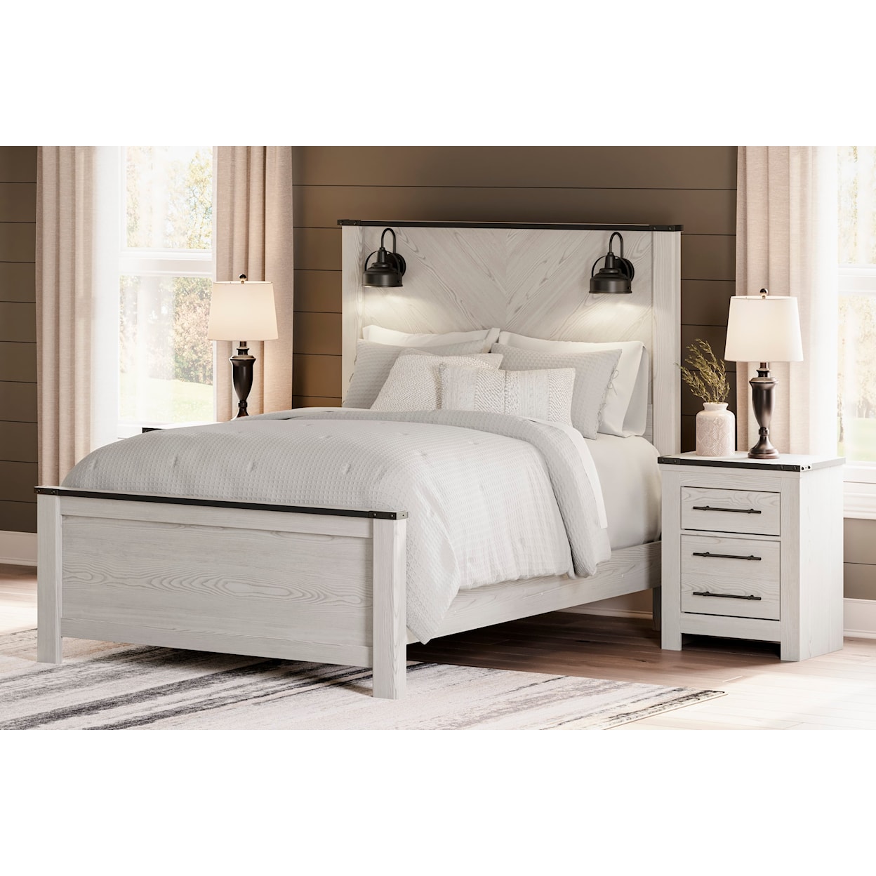 Signature Design by Ashley Schoenberg Queen Panel Bed