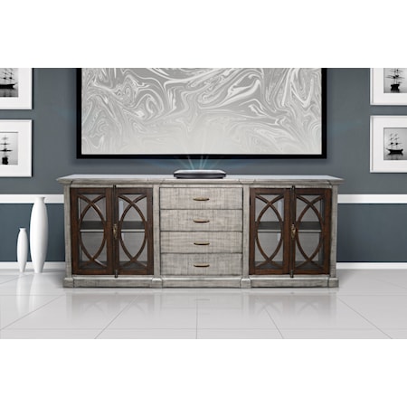 90” Media Console