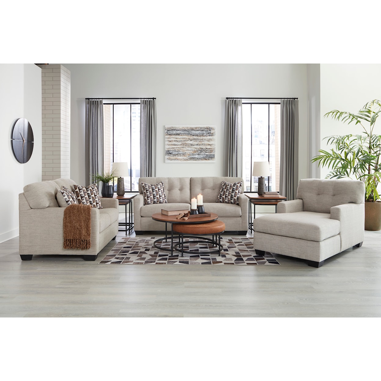 Ashley Furniture Signature Design Mahoney Living Room Set