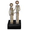 Uttermost Friendship Friendship Rustic Gold Sculpture