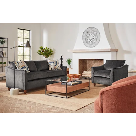 Contemporary Living Room Set