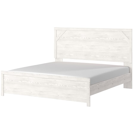 King Panel Bed