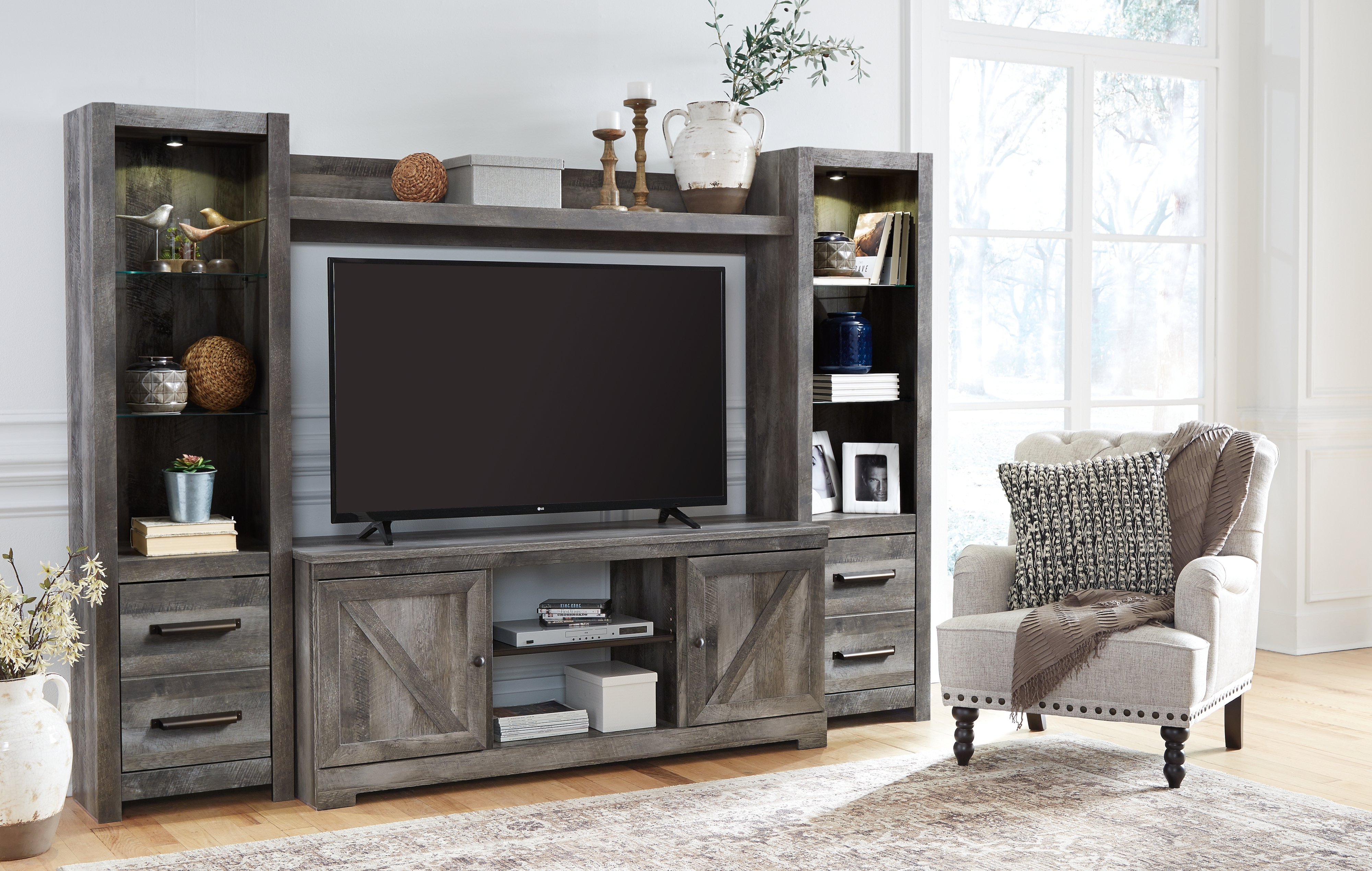 Signature Design by Ashley Wynnlow Entertainment Center