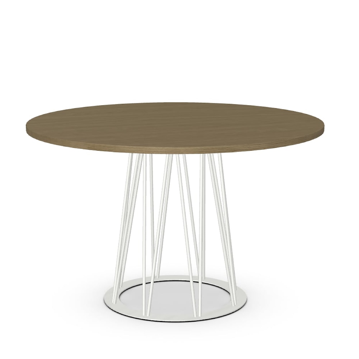 Amisco Calypso Dining Table with Round TFL Top