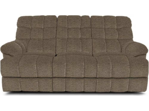 Casual Power Reclining Sofa with Double Reclining Feature