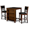 New Classic Gia 3-Piece Counter Table and Chair Set