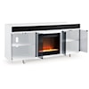 Michael Alan Select Gardoni 72" TV Stand with Electric Fireplace