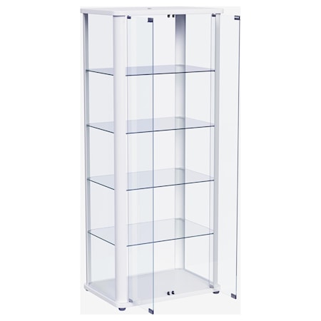 Display Curio Cabinet w/ LED Lighting