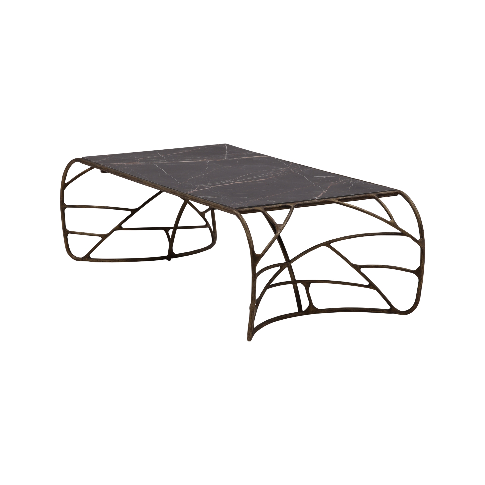 Furniture Classics Furniture Classics Coffee Table with Black Marble Top