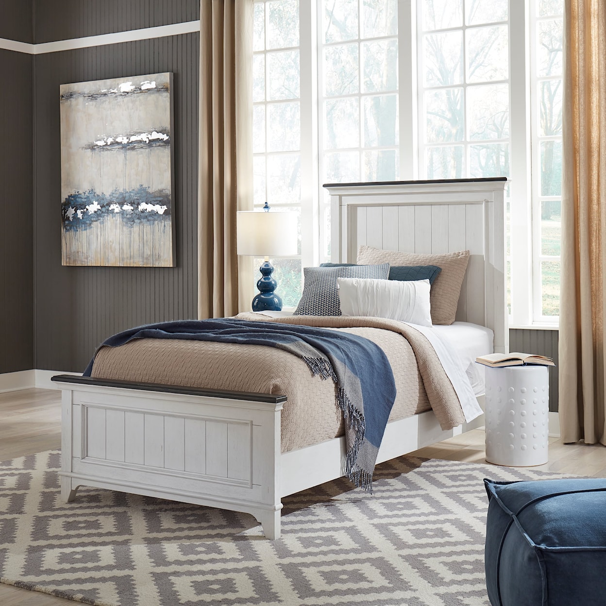 Liberty Furniture Allyson Park Full Panel Bed