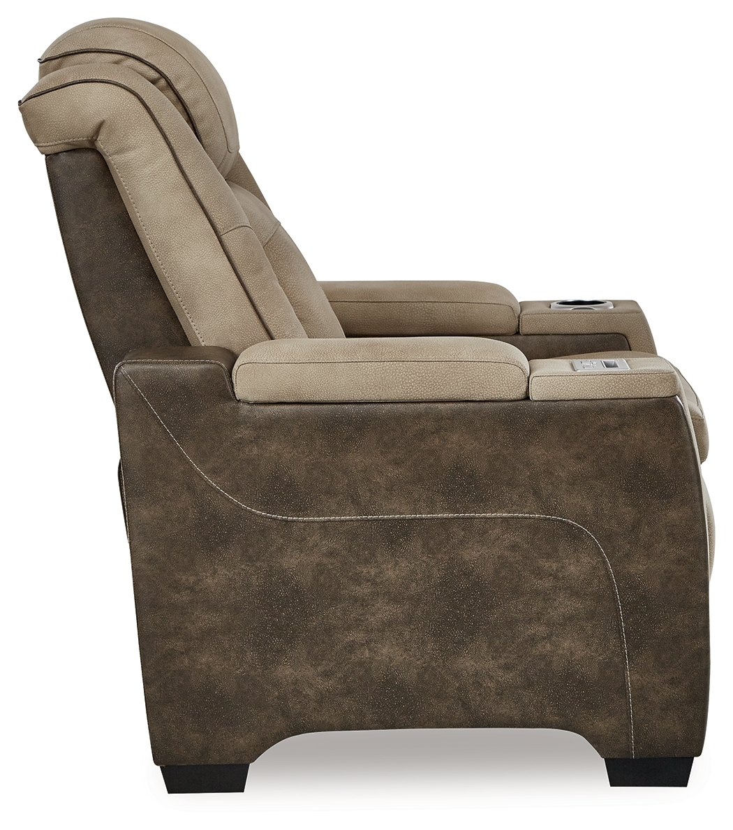 Power Reclining Loveseat And Power Recliner