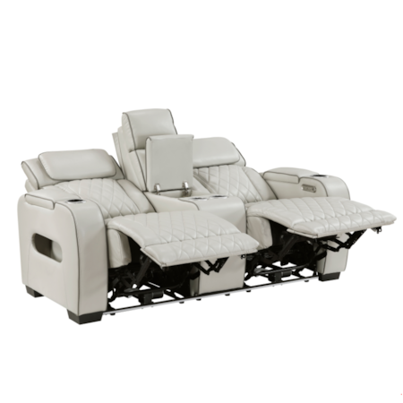 Dual Power Reclining Loveseat