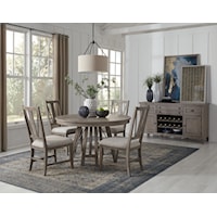 Transitional Casual Dining Room Group