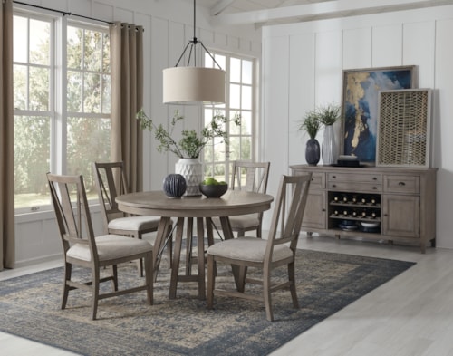 Transitional Casual Dining Room Group