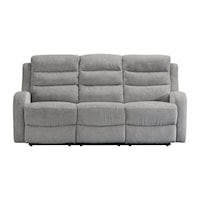 Casual Power Reclining Sofa with Exterior Release