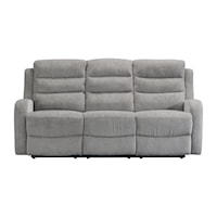 Casual Power Reclining Sofa with Power Headrest