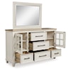 Benchcraft Shaybrock Dresser And Mirror
