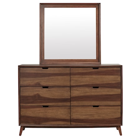 Dresser & Mirror Set