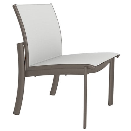 Relaxed Sling Side Chair