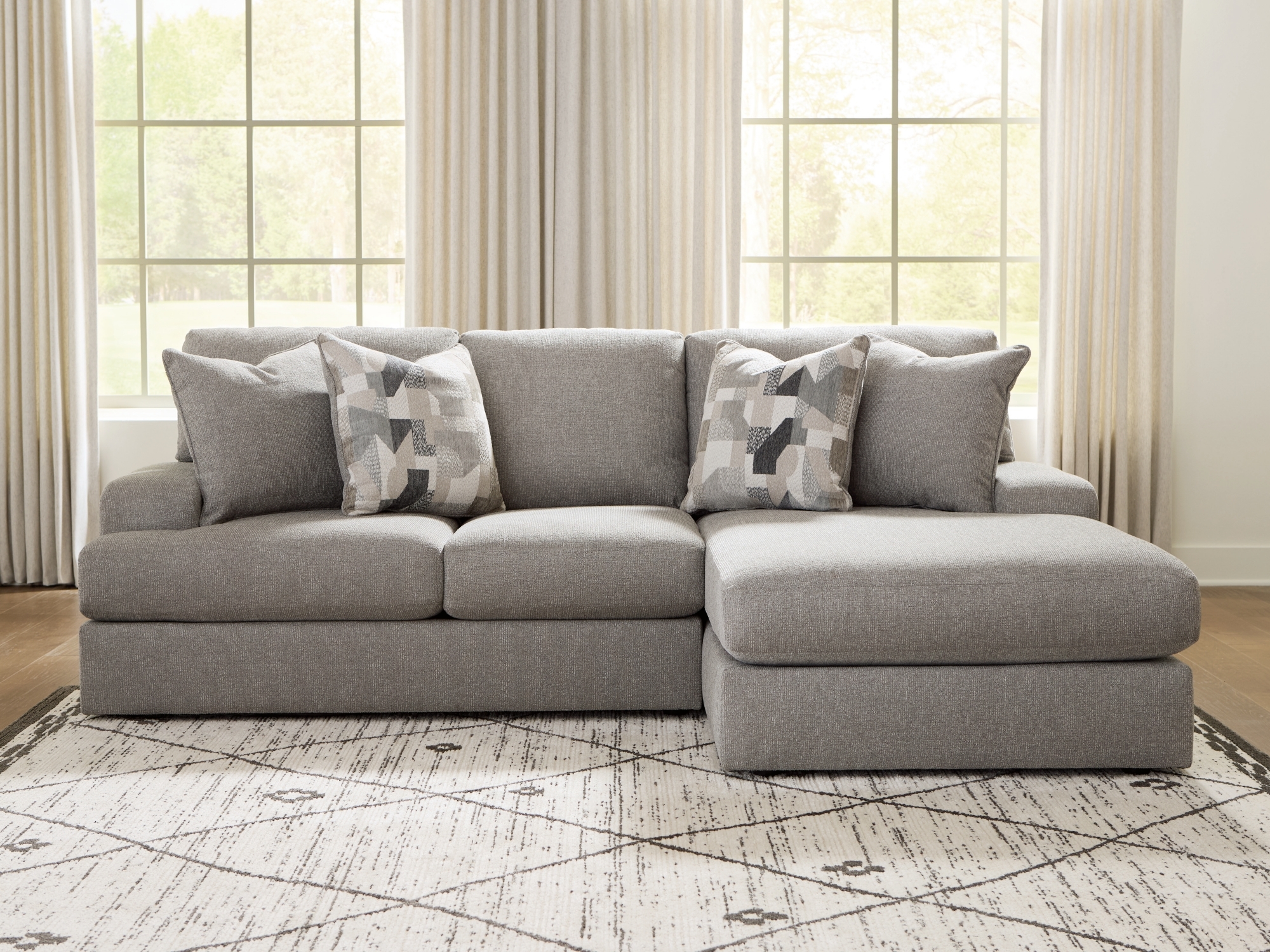 2-Piece Sectional With Chaise