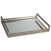 Ashley Accents Derex Silver Finish Tray