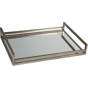 Michael Alan Select Accents Derex Silver Finish Tray