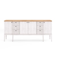 Contemporary Sideboard with Wire Management Features