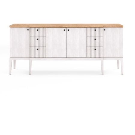 Contemporary Sideboard with Wire Management Features